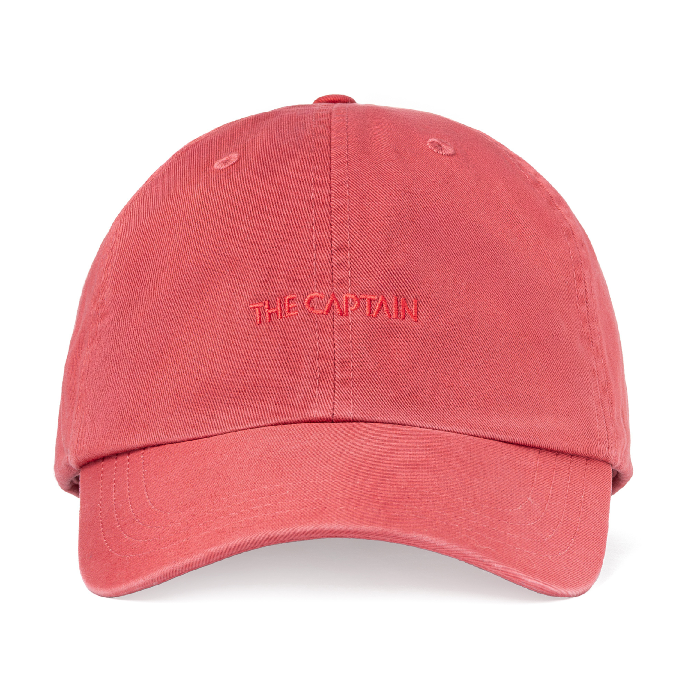 Organic Cotton Cap - Brick-red