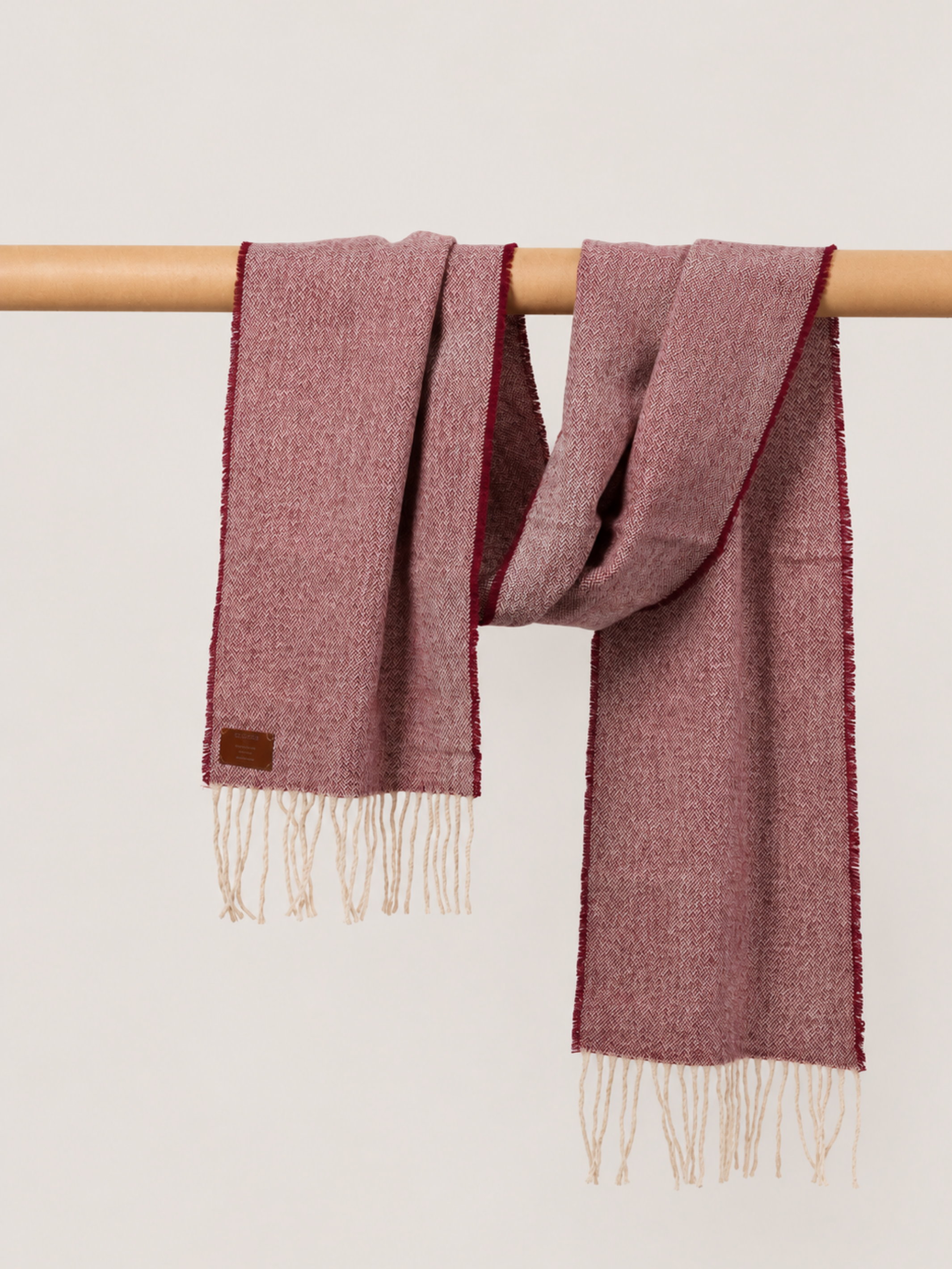 Wool Scarf | Bordeaux