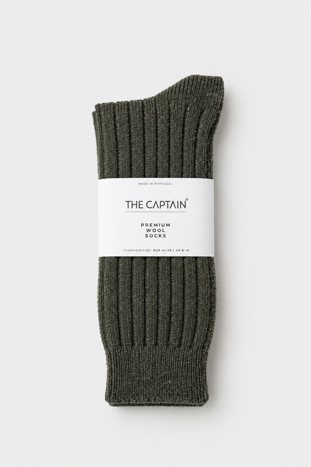 Premium Recycled Wool Socks - Green