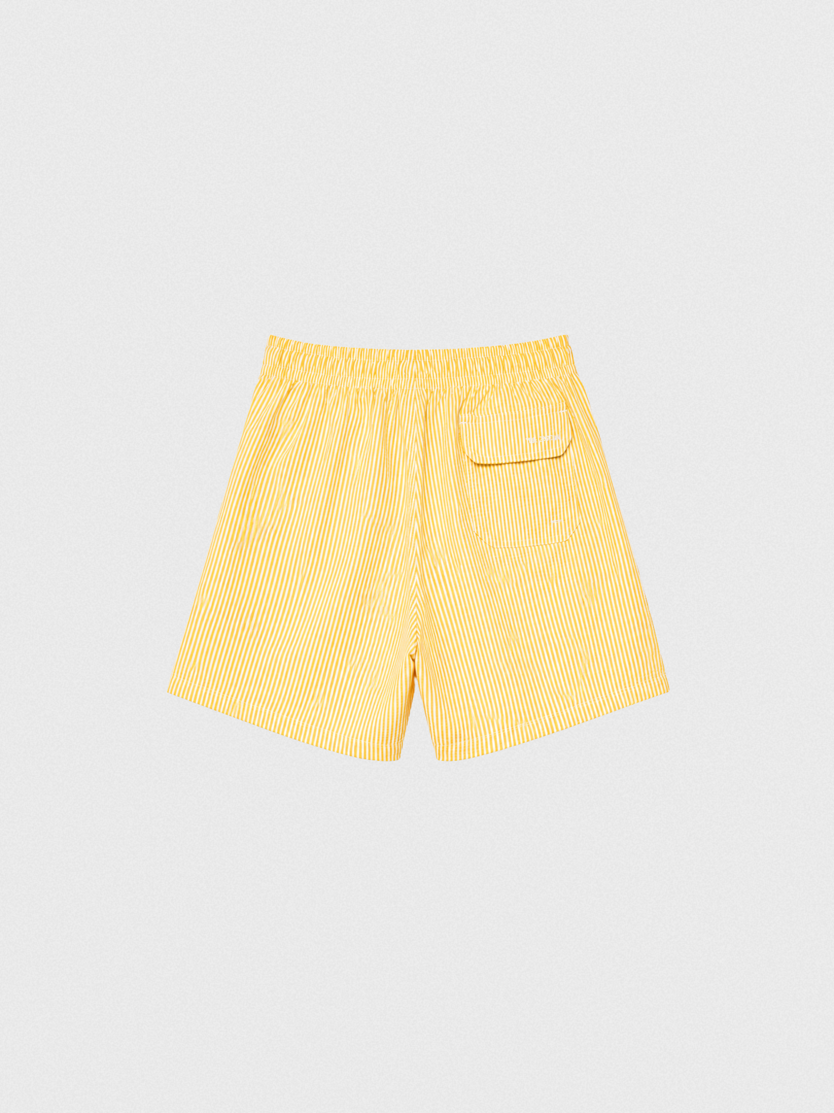 Swim Shorts TC1 - Yellow/White striped