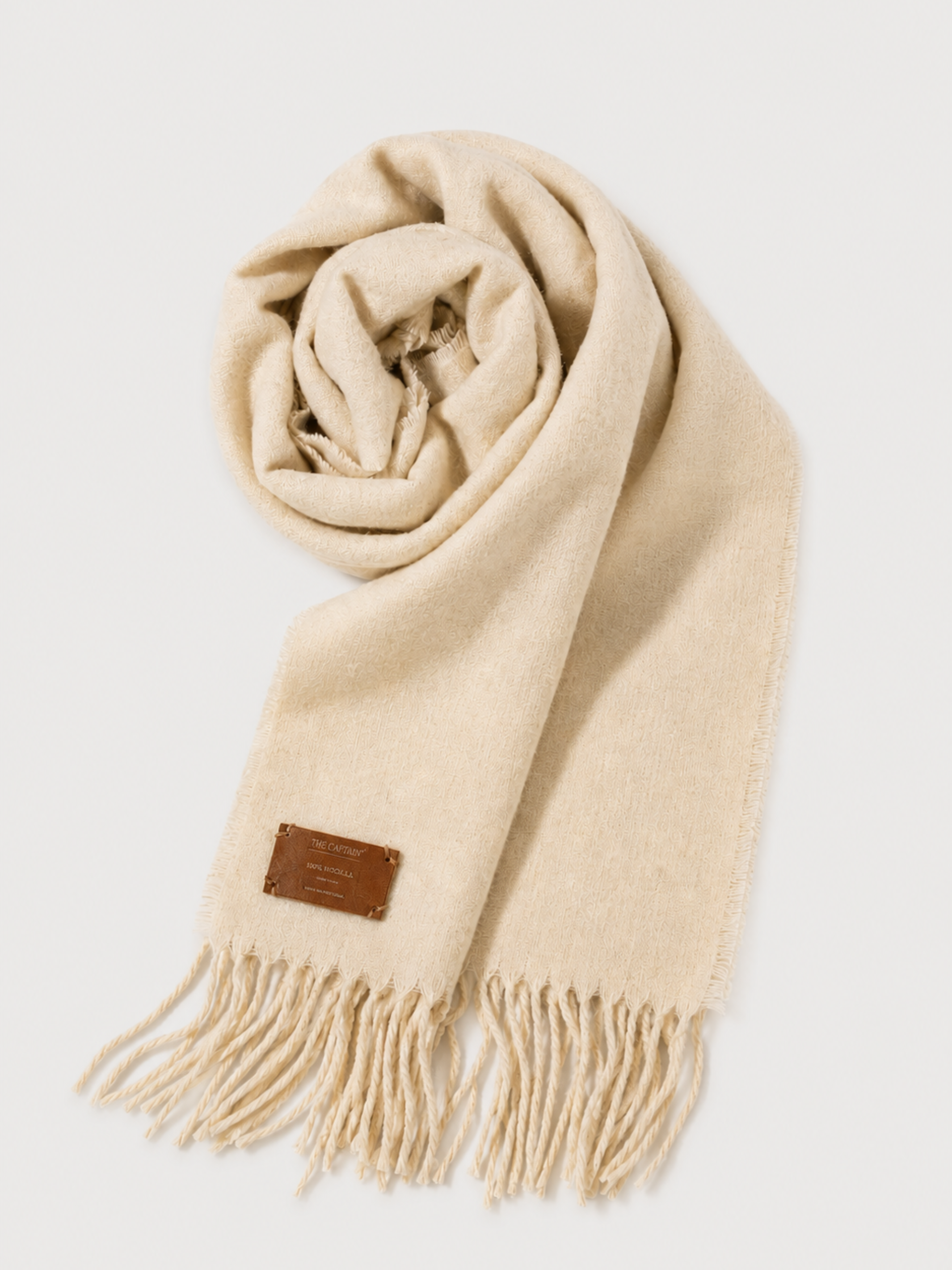 Wool Scarf | White