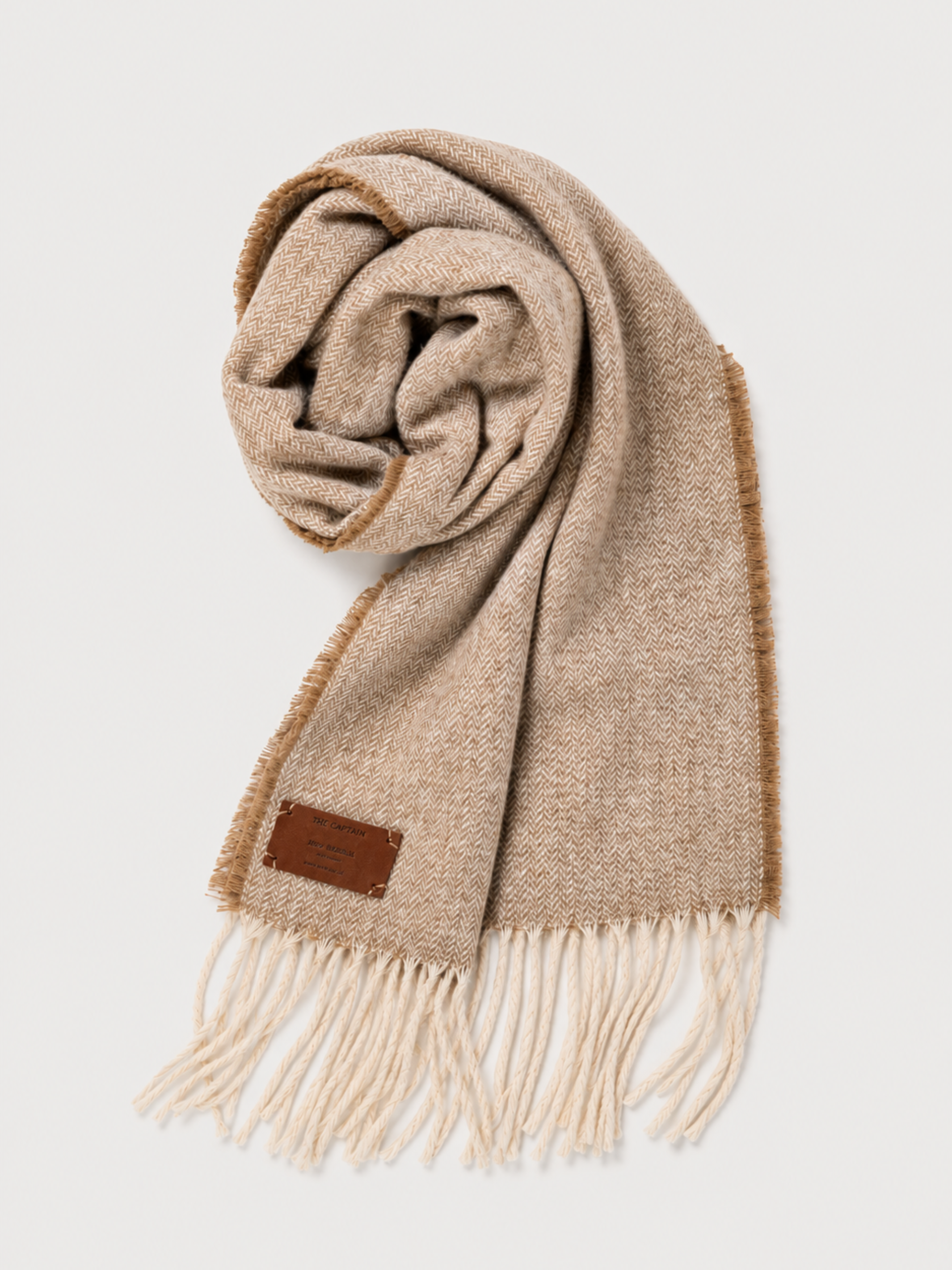 Wool Scarf | Beige