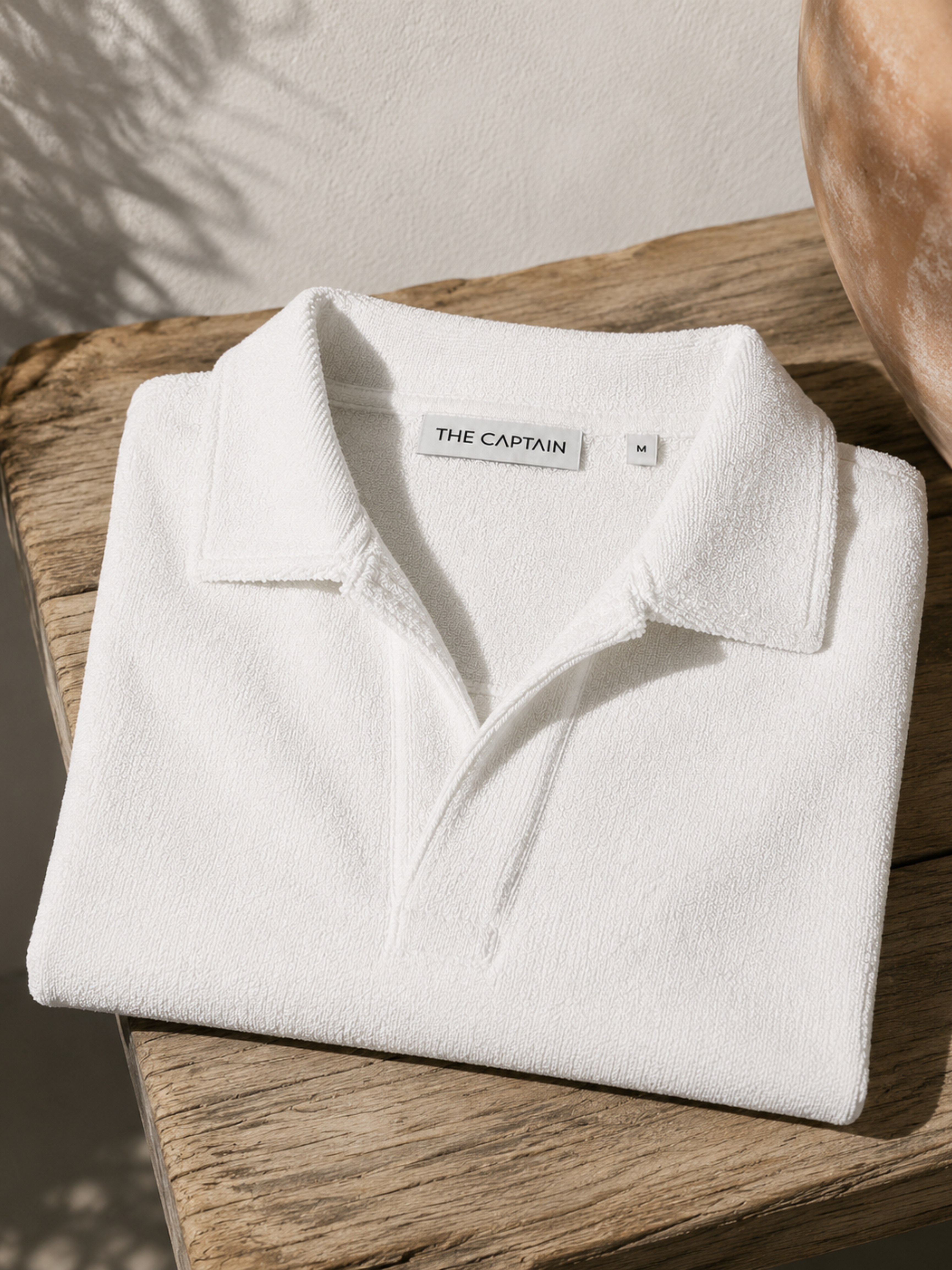 Terry Polo - White