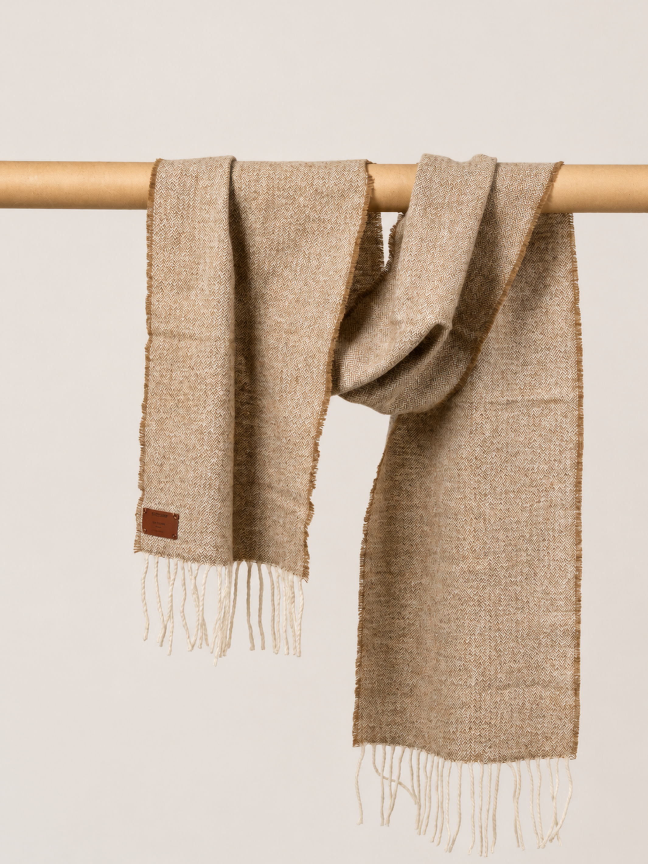 Wool Scarf | Beige
