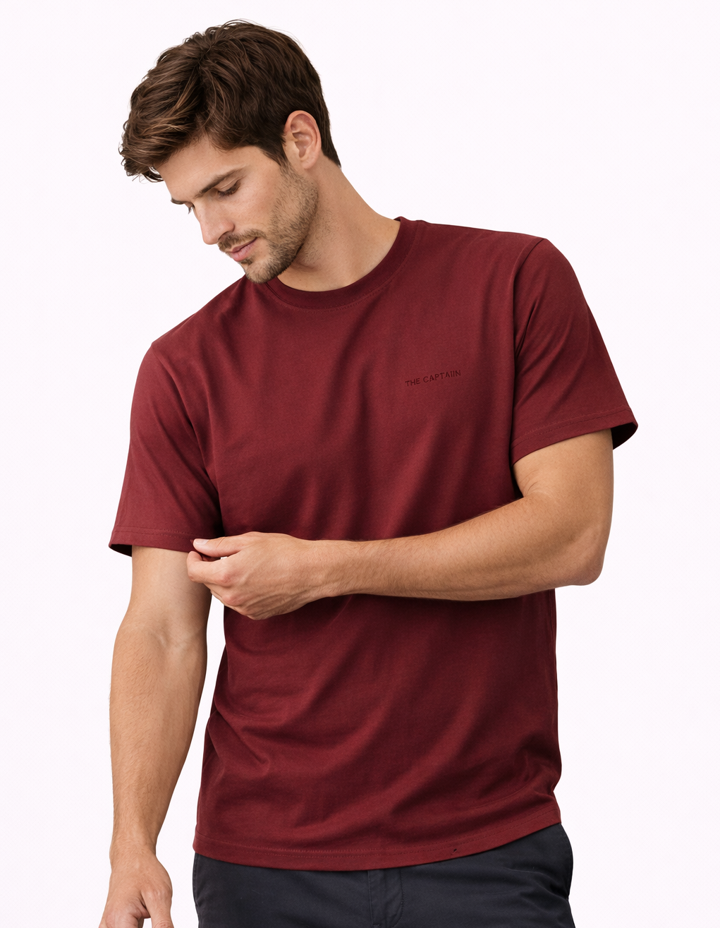 The T-shirt TC1 - BURGUNDY