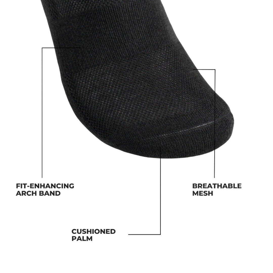 Athletic socks  - Black